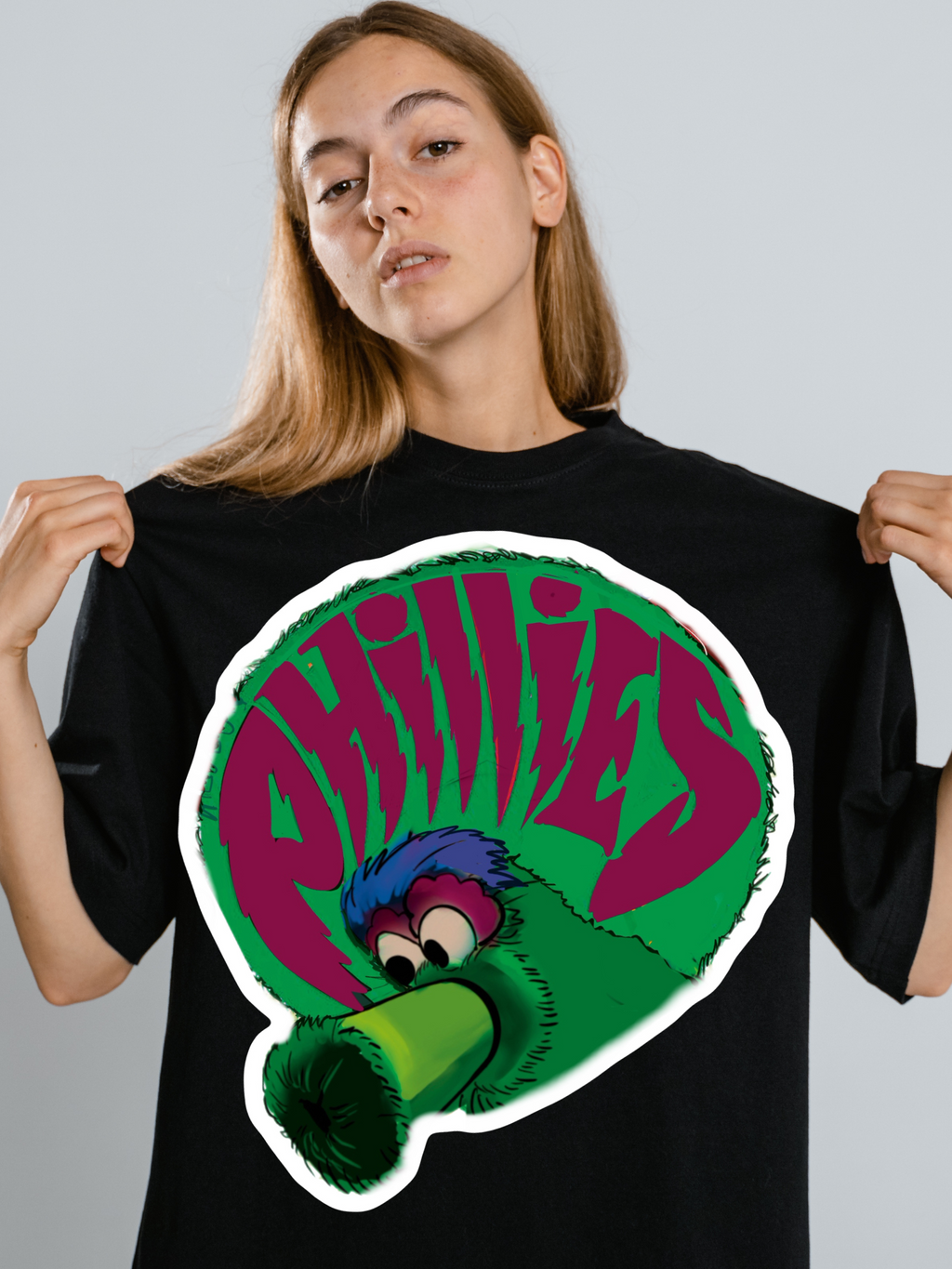 Philly Phanatic Graphic Tee – Vintage Style Afro Shirt