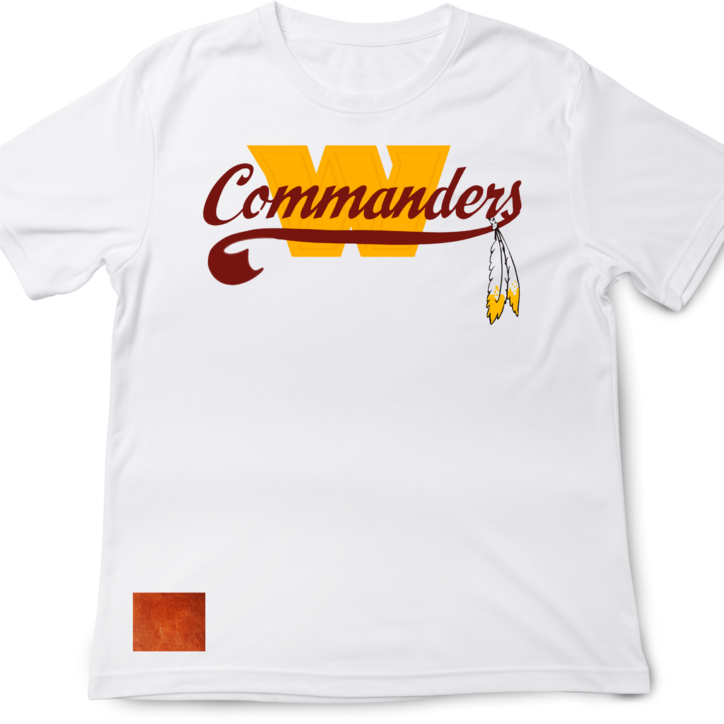 DC Football Retro Gold & Burgundy Women's Tee I chadsters Original