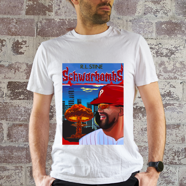 Schwar-Bombs Goosebumps crossover T- Shirt