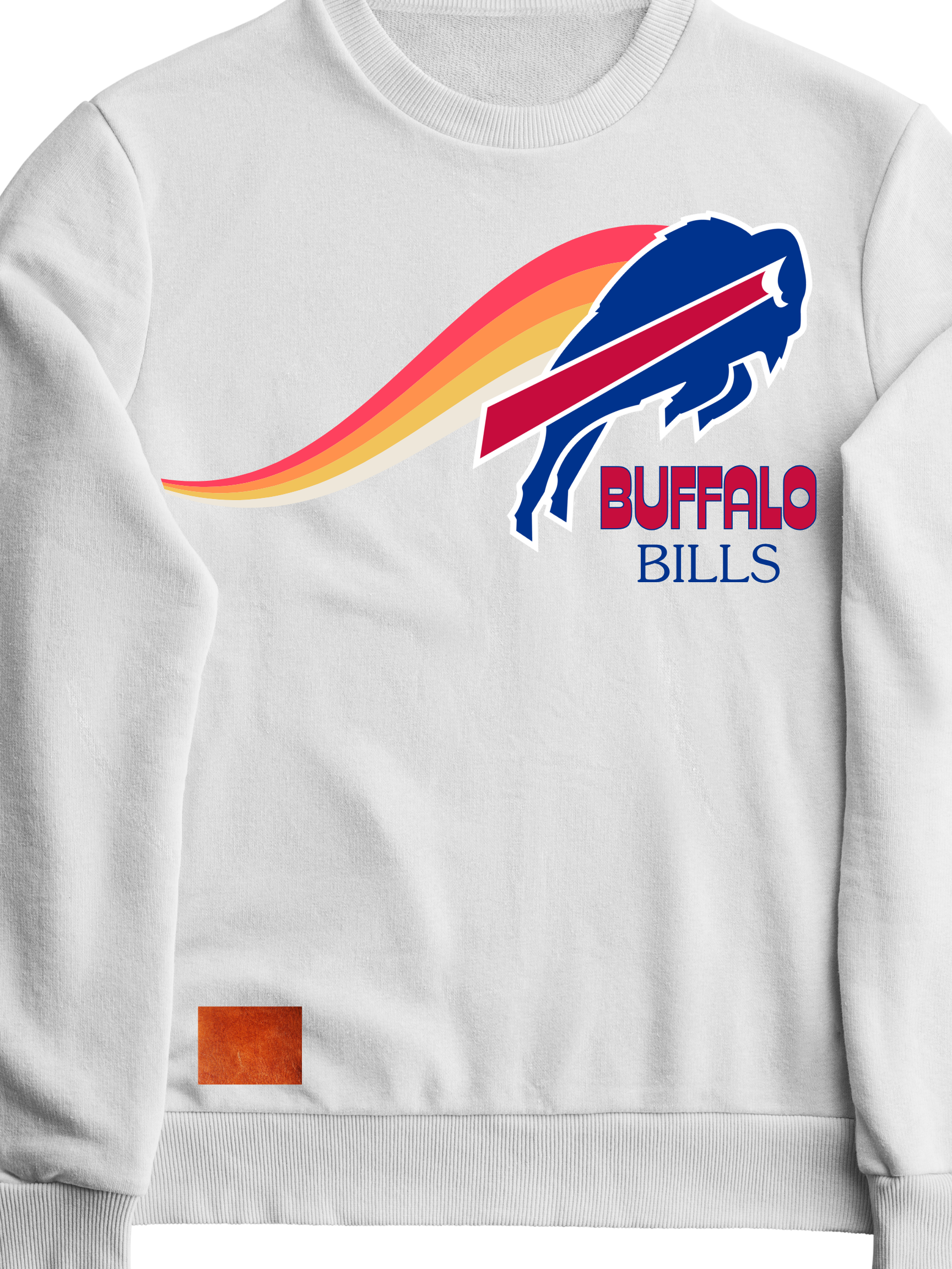 Buffalo Football color splash for the ladies T-shirt I Chadsters Original