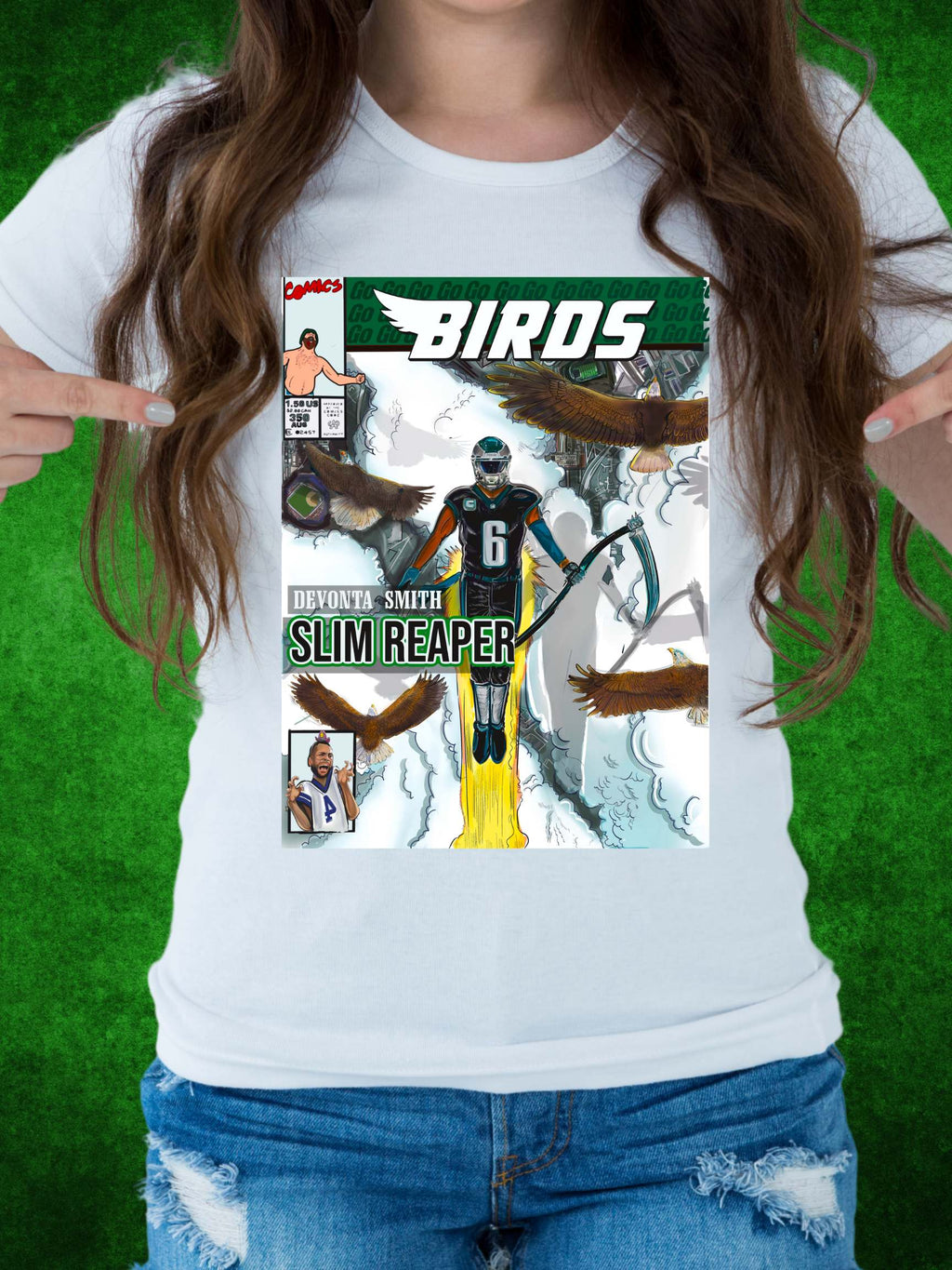 Devonta "slim Reaper" inspired Men's T-shirt