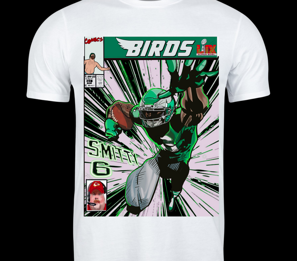 Smitty Volume 1 Go Birds T-Shirt ( Chadsters original artwork)