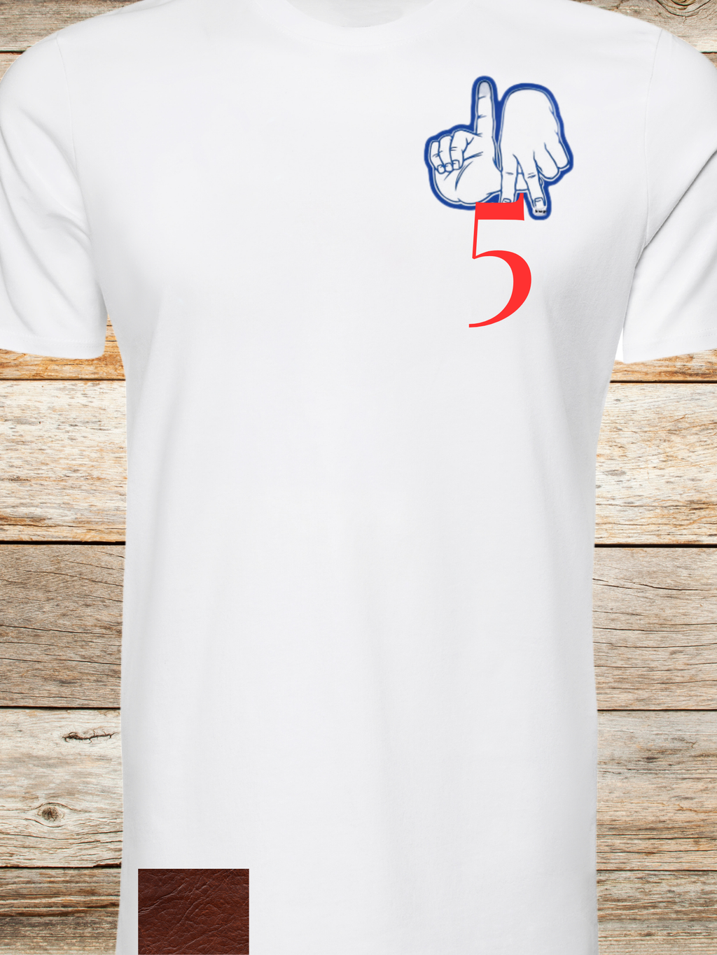 Number 5 LA Baseball Tee – Bold Freddie-Inspired Fan Design | Chadsters Original