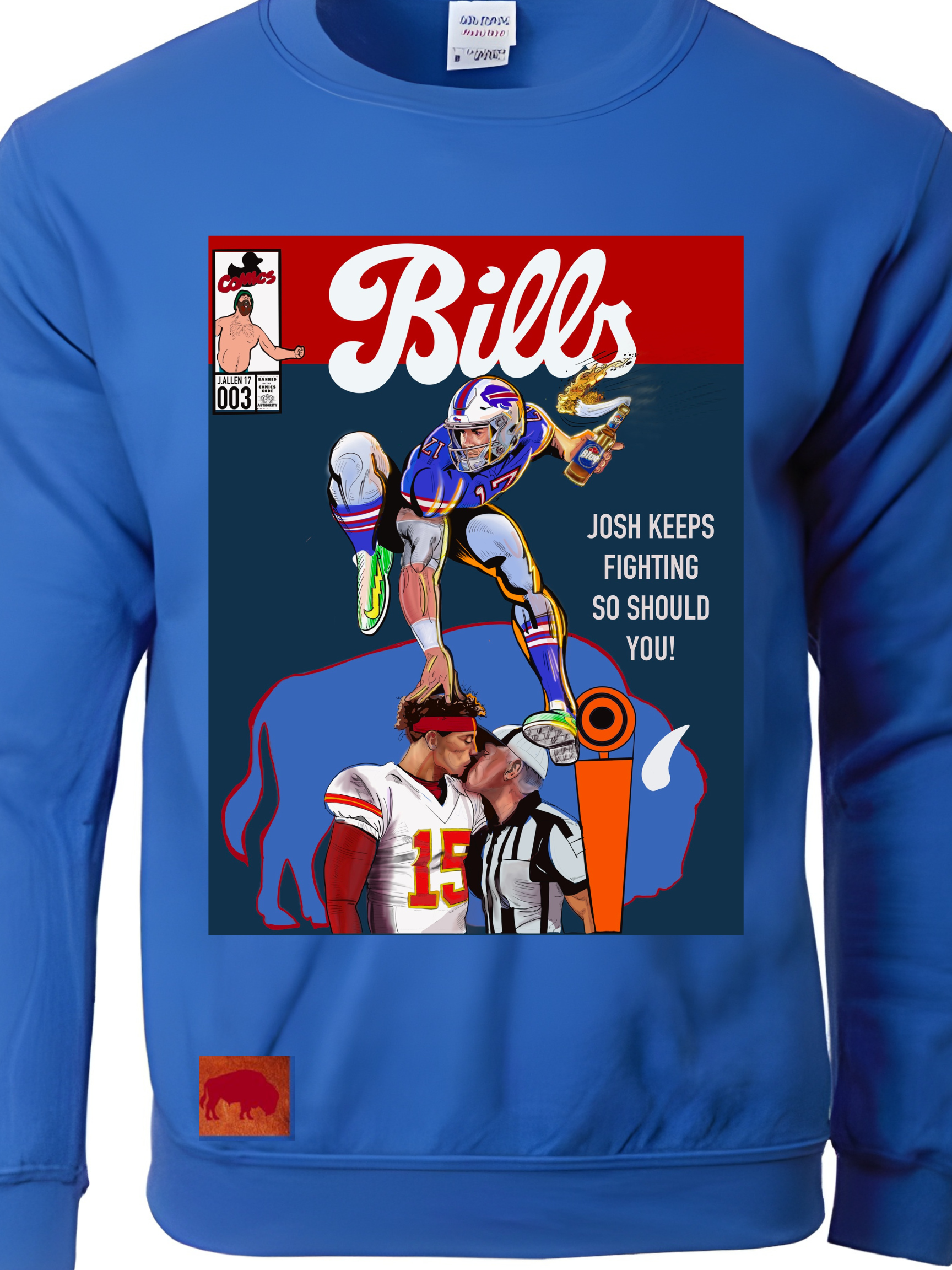 Buffalo Football  Comic Cover Shirt