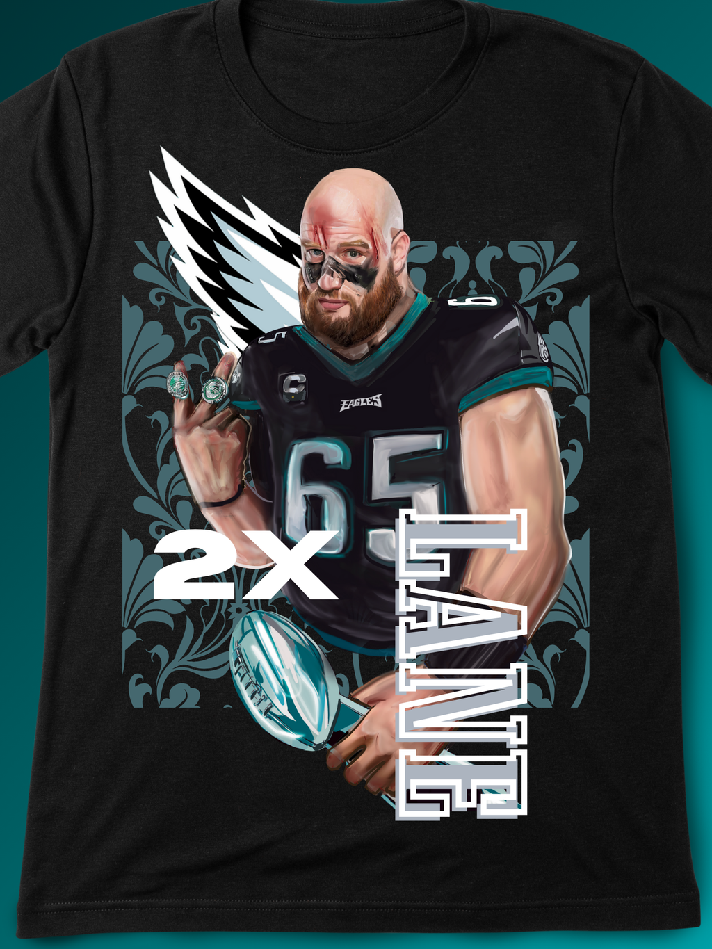 Pave The Lane | 2X Champion Tribute Tee I Chadsters Origianl