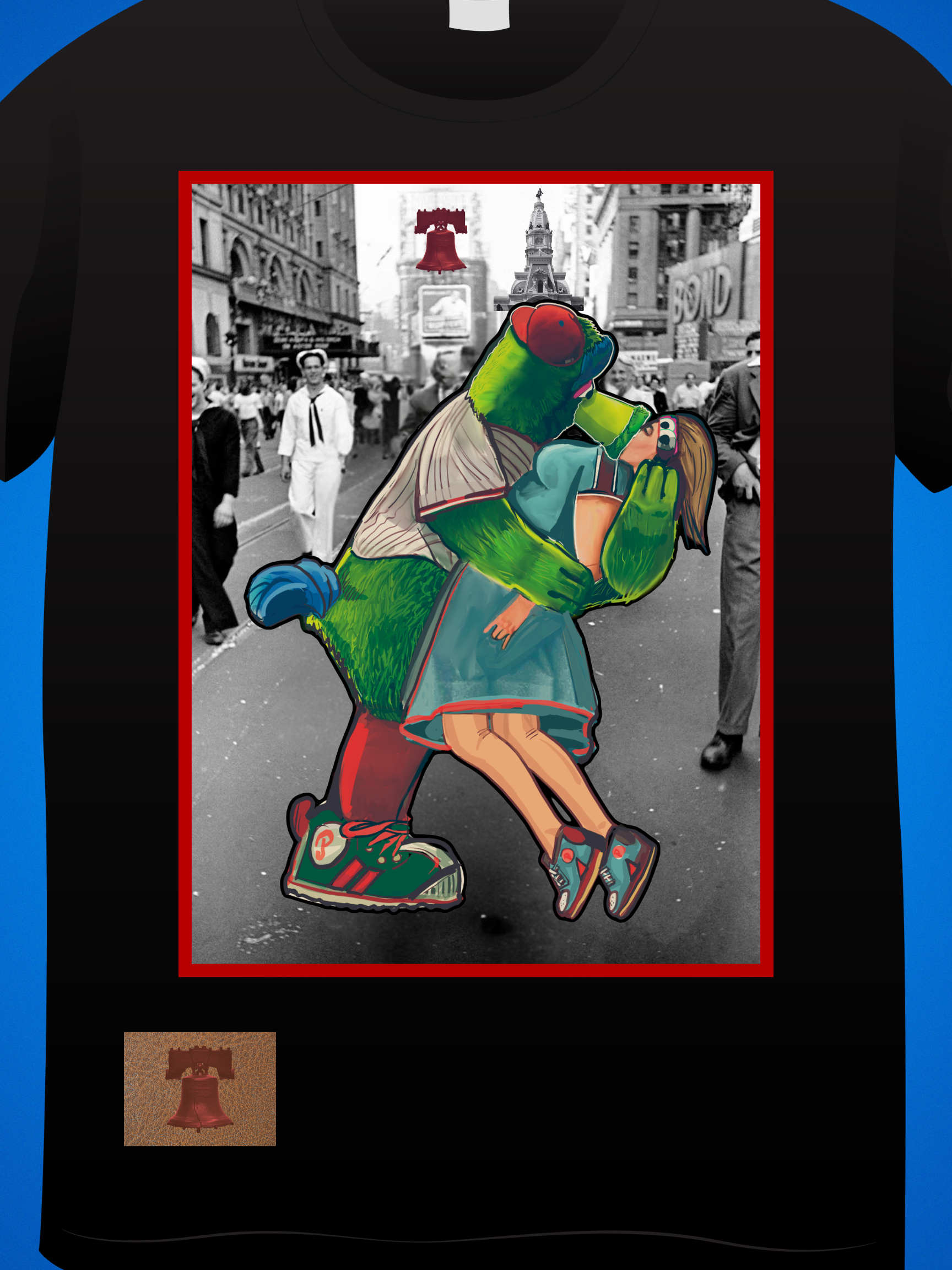 Philadelphia baseball Summer Love Homage T-shirt