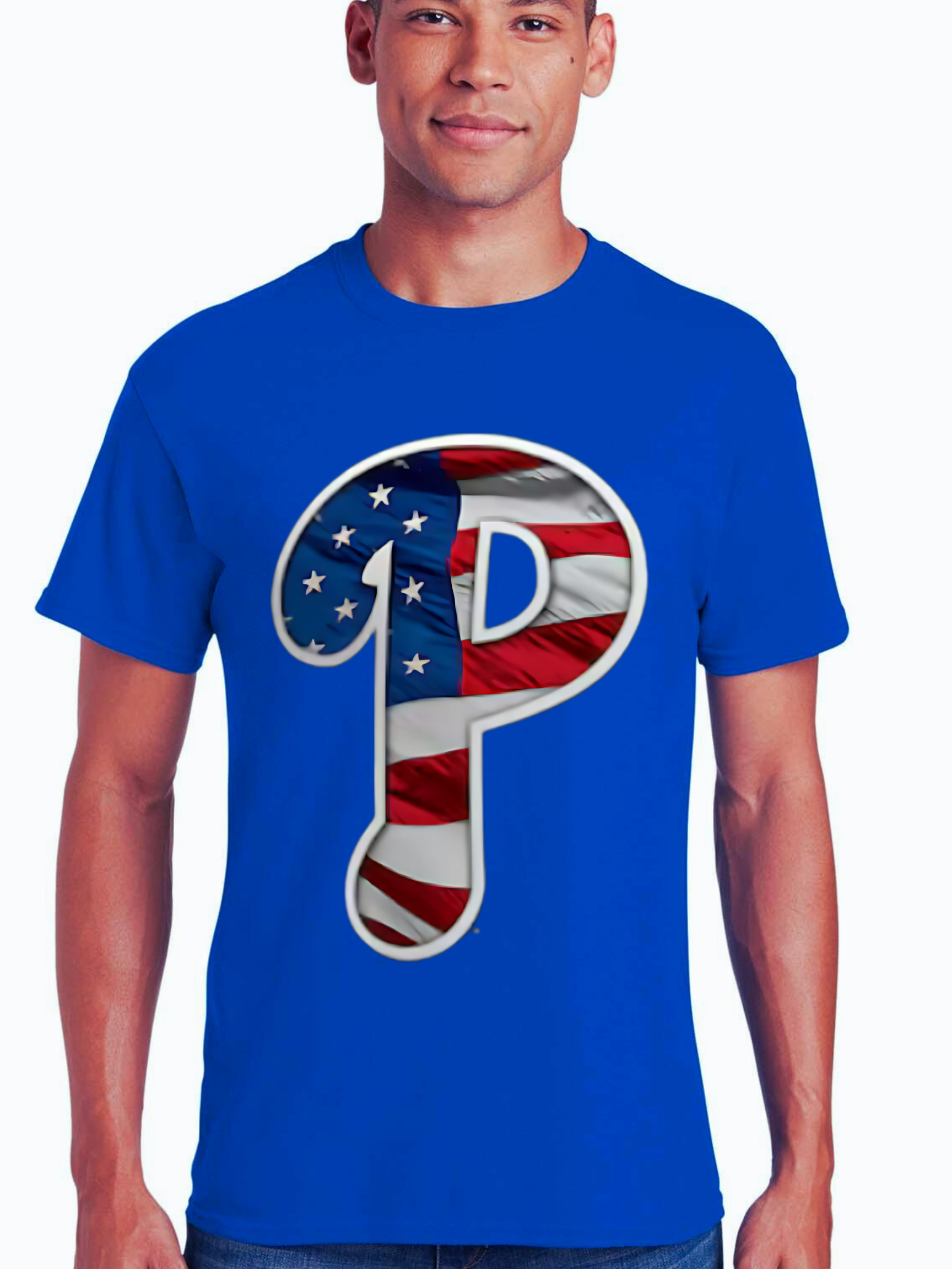 Philadelphia American flag Inspired Tee I chadsters Original