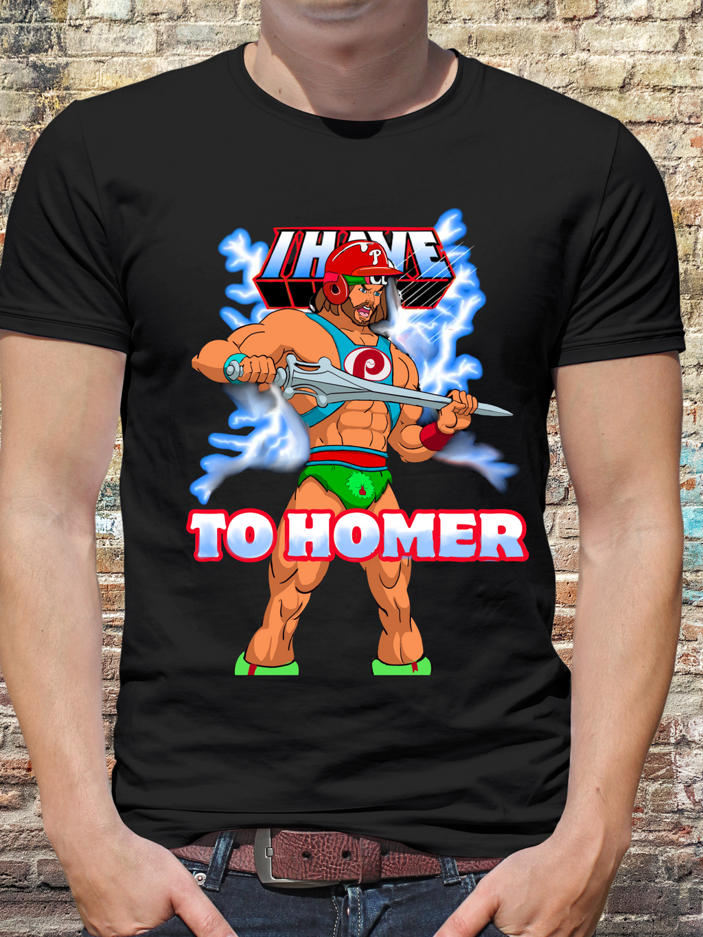 I have to Homer Philly baseball inspired Tee