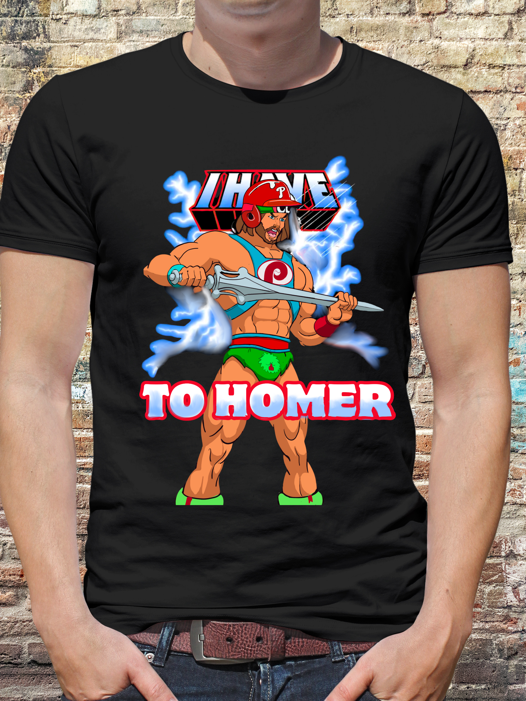 I have to Homer Philly baseball inspired Tee