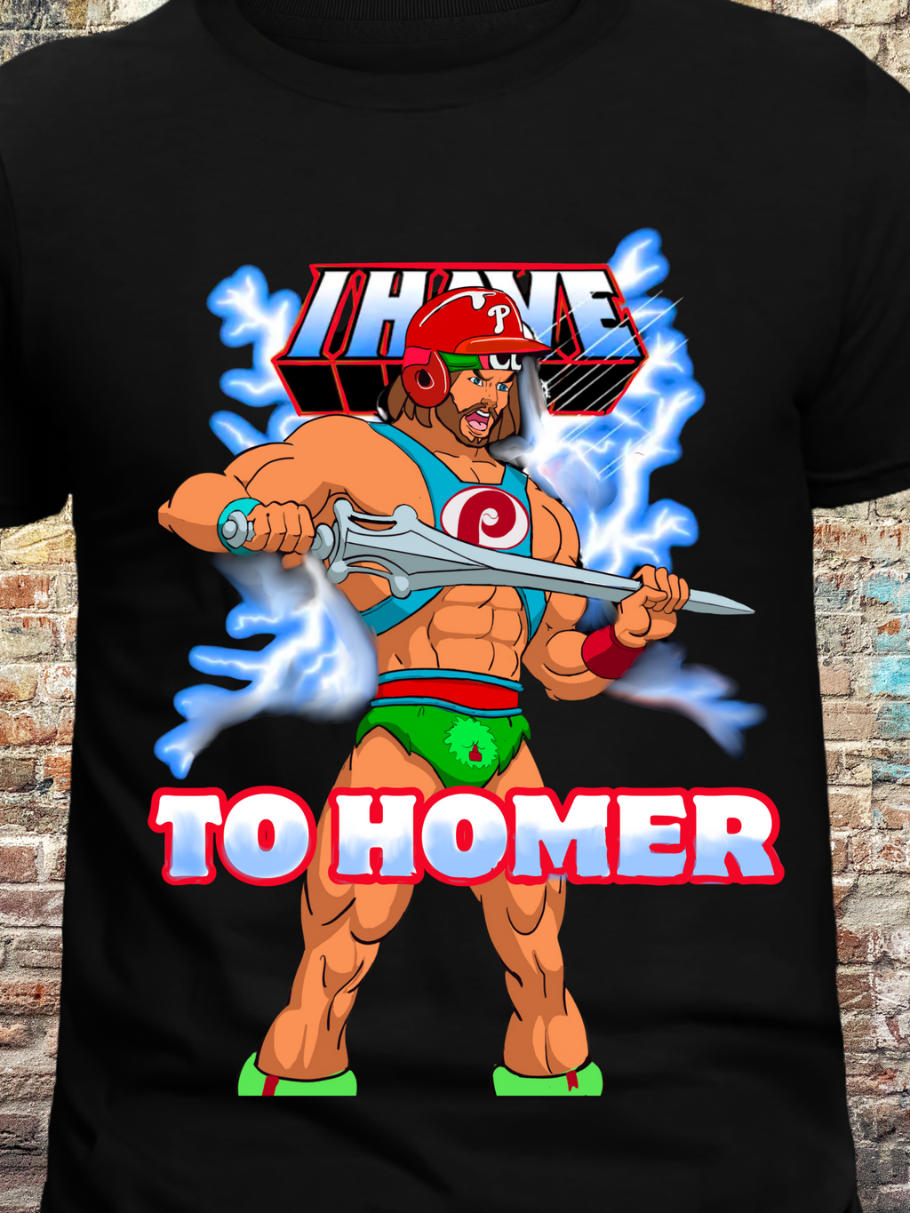 I have to Homer Philly baseball inspired Tee