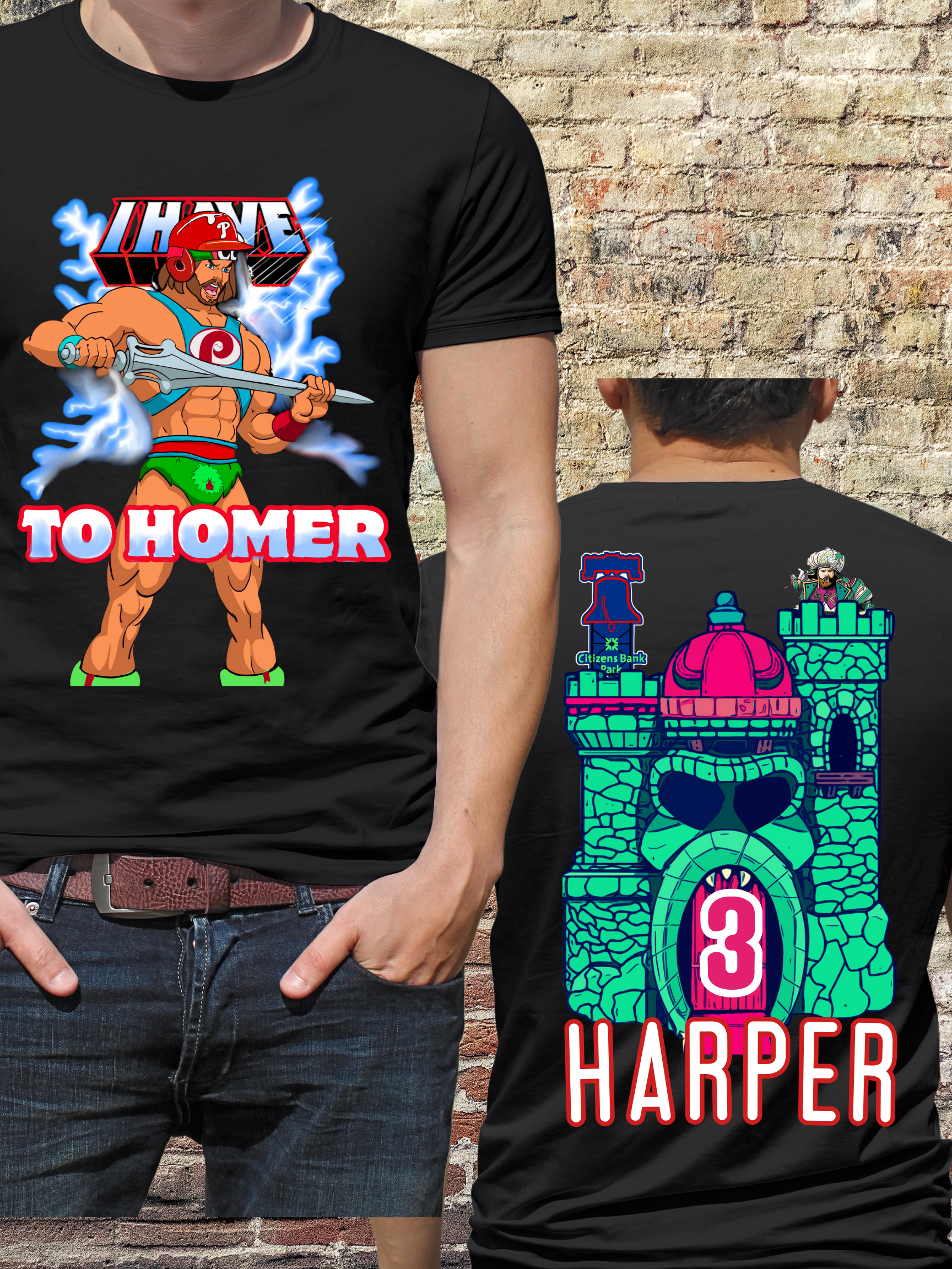 I have to Homer Philly baseball inspired Tee