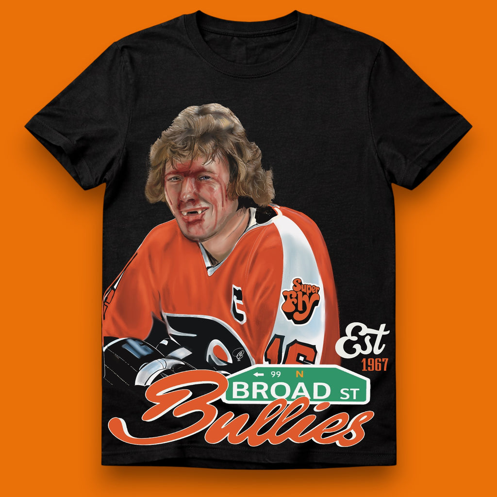 Broad Street Bullies Vintage Hockey Tribute T-Shirt – Philadelphia Inspired Retro Fan Graphic Tee