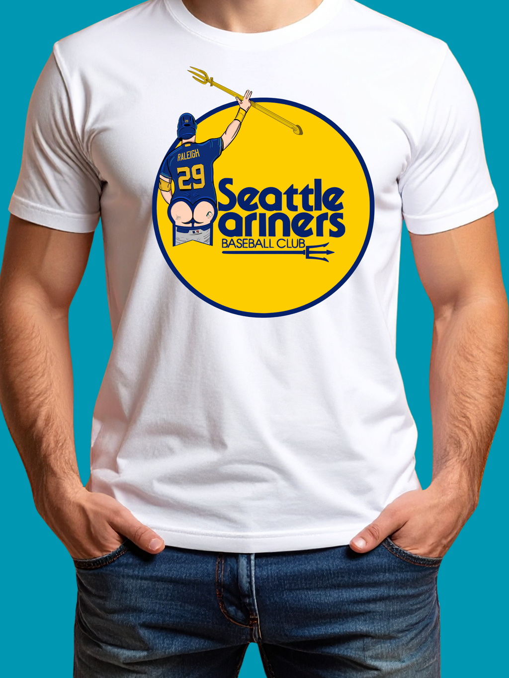 Seattle Baseball Club T-Shirt | Raleigh No. 29 Fan Tee | Chadsters Brand
