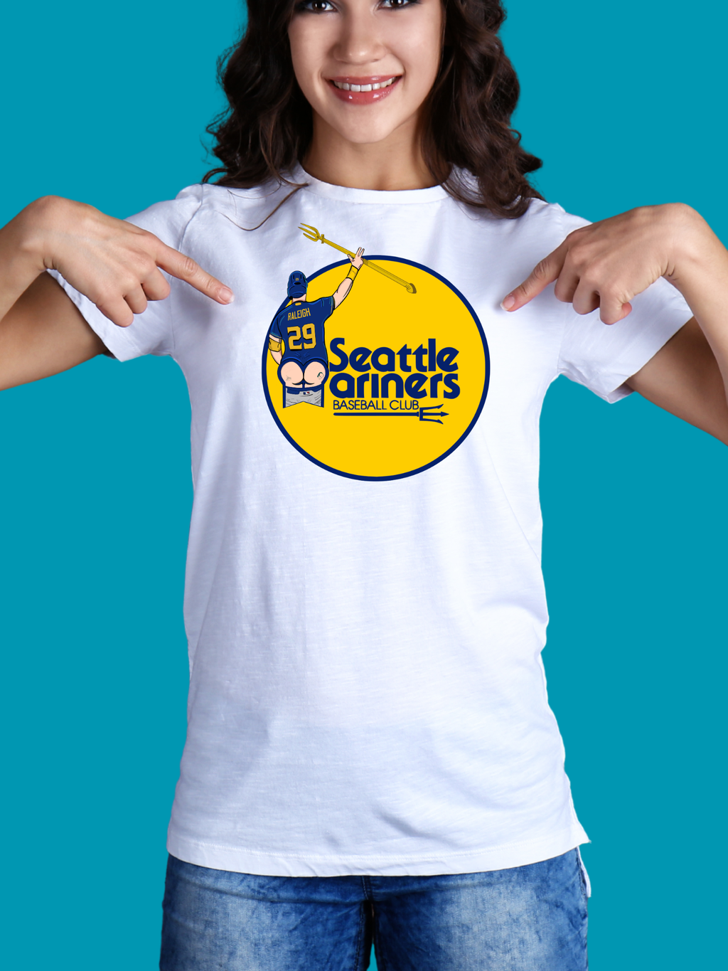 Seattle Baseball Club T-Shirt | Raleigh No. 29 Fan Tee | Chadsters Brand