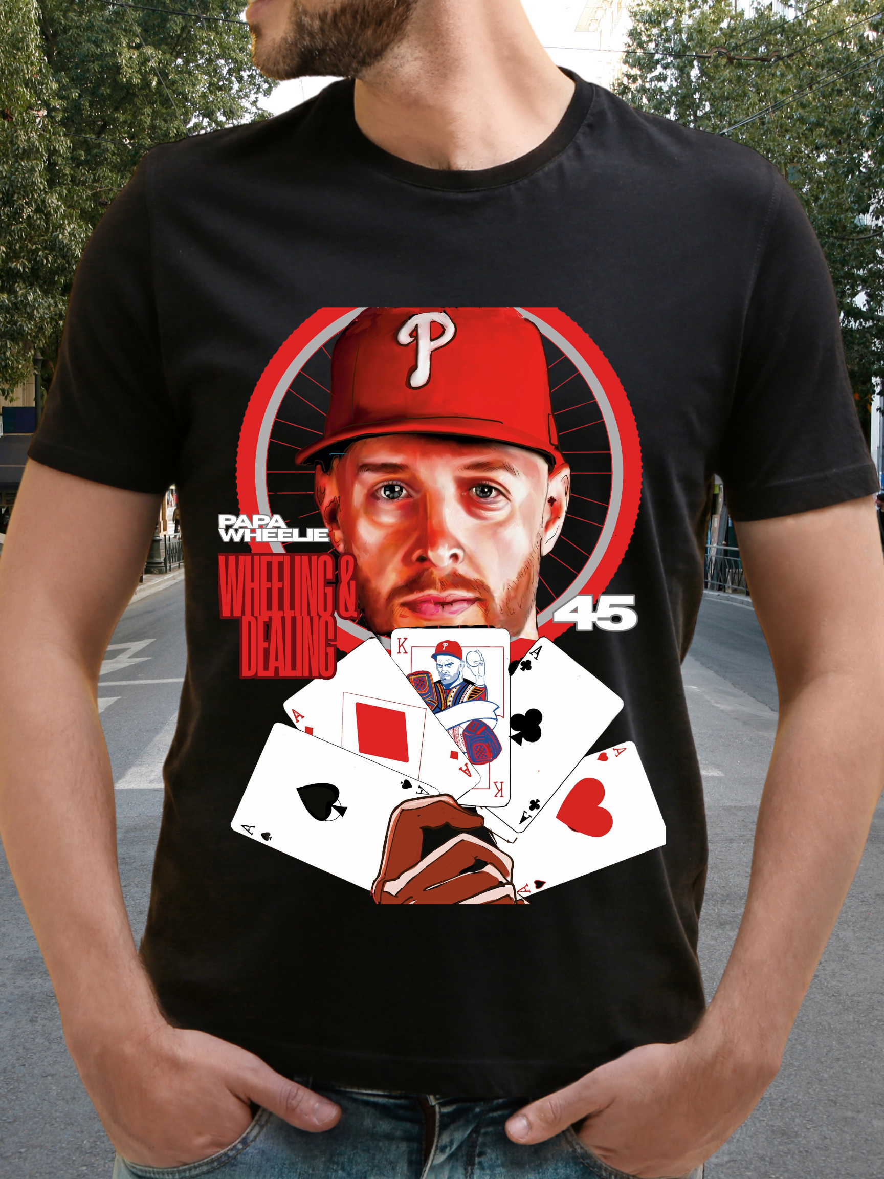 Papa Wheelie | Wheeling & Dealing Tee