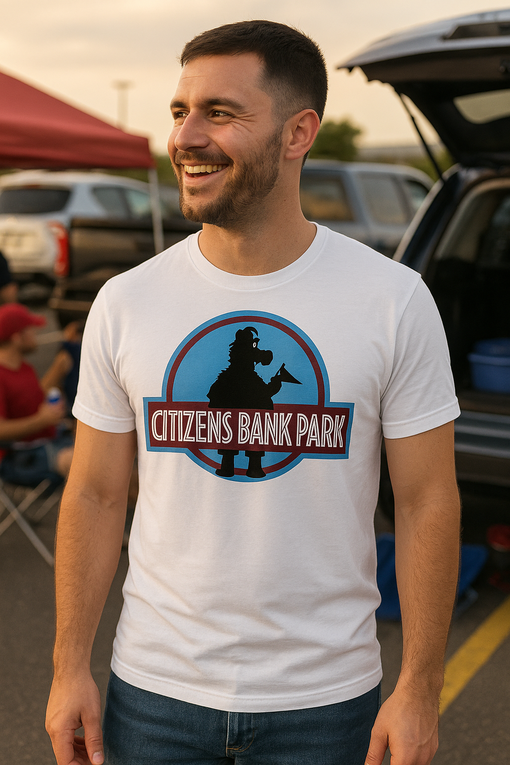Citizens Bank Park Gets Jurassic  Shirt for Fans